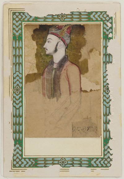 Portrait of Ibrahim Adil Shah II, of Bijapur by Unbekannt