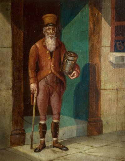 Portrait of James Guidney, known as Jimmy the Rockman by Unbekannt