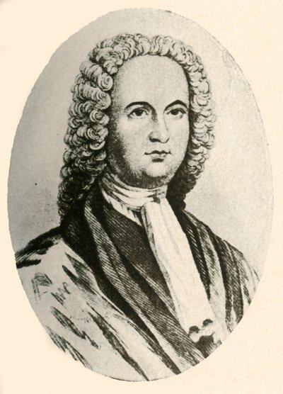 Portrait of James Logan, in Wig and Judicial Robe, Worn in Pennsylvania, 1745, 1937 by Unbekannt