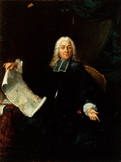 Portrait of Jean de Lagrive, 1689-1757, c. 1740 by Unbekannt
