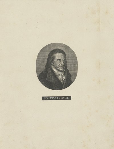 Portrait of Johann Heinrich Pestalozzi by Unbekannt