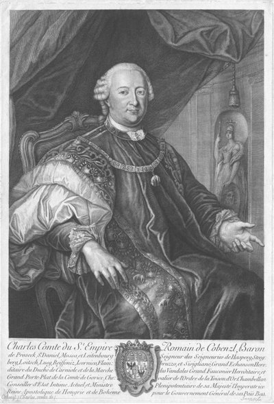 Portrait of Johann Karl Philipp Graf von Cobenzl by Unbekannt