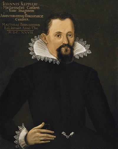 Portrait of Johannes Kepler, c. 1620 by Unbekannt