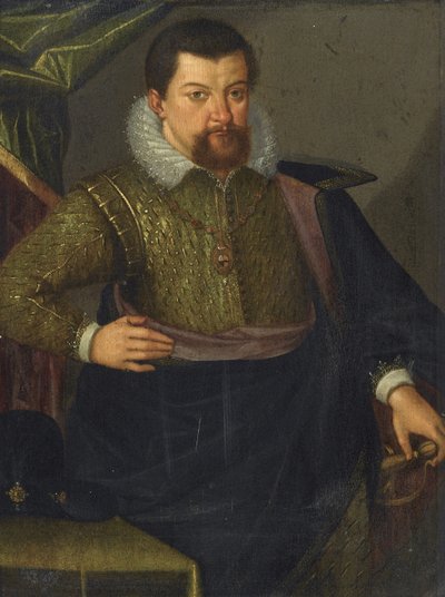 Portrait of John George I 1585-1656, Elector of Saxony, 1611 by Unbekannt
