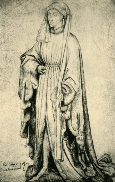 Portrait of John IV, Duke of Brabant, 1460-1470, 1943 by Unbekannt