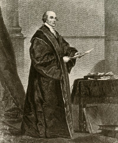 Portrait of John Jay in His Robes as First Chief Justice of the United States, c1780 by Unbekannt
