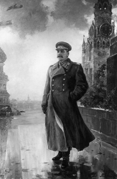 Portrait of Joseph Stalin by Unbekannt