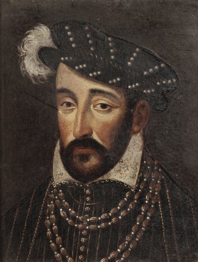 Portrait of King Henry II of France by Unbekannt