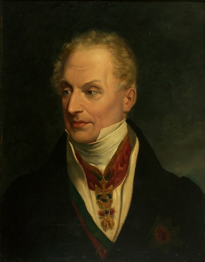 Portrait of Klemens Wenzel, Prince von Metternich by Unbekannt