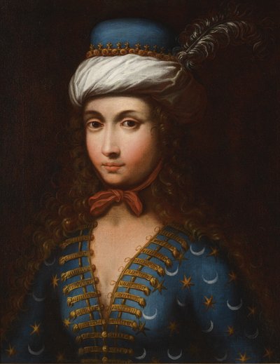 Portrait of Lady Mary Wortley Montagu by Unbekannt