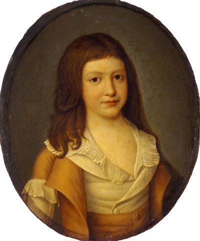 Portrait of Louis-Charles, Prince Royal of France 1785-1795, Early 1790s by Unbekannt