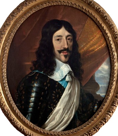 Portrait of Louis XIII of France 1601-1643, c. 1640 by Unbekannt