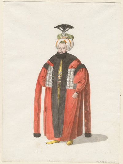 Portrait of Mahmud II, Sultan of the Ottoman Empire by Unbekannt