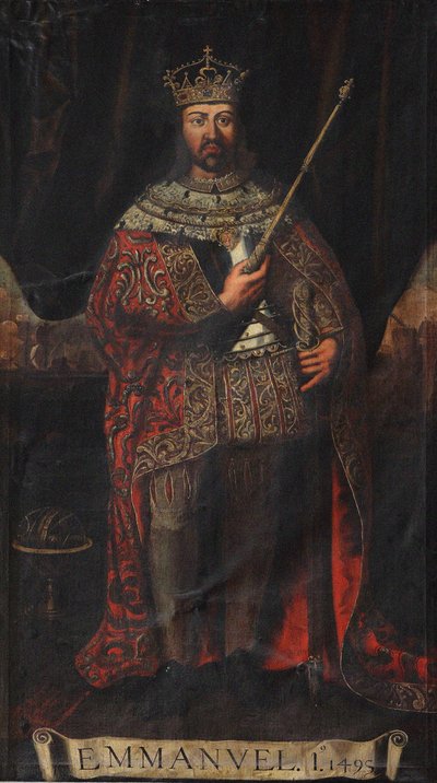 Portrait of Manuel I of Portugal, 1495 by Unbekannt