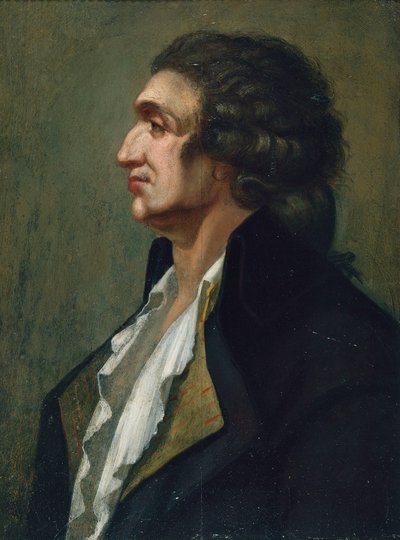 Portrait of Marie Jean Antoine Nicolas Caritat, Marquis de Condorcet by Unbekannt