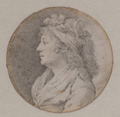 Portrait of Marie Louise of Savoy, Princess of Lamballe by Unbekannt