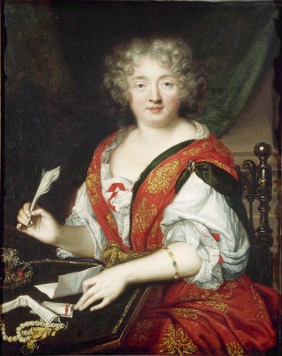 Portrait of Marie de Rabutin-Chantal, Marquise de Sévigné, c. 1680 by Unbekannt