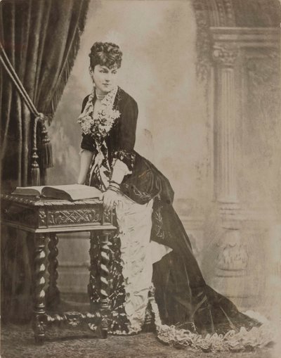 Portrait of Marquise Marie Arconati Visconti, née Peyrat, 1870 by Unbekannt