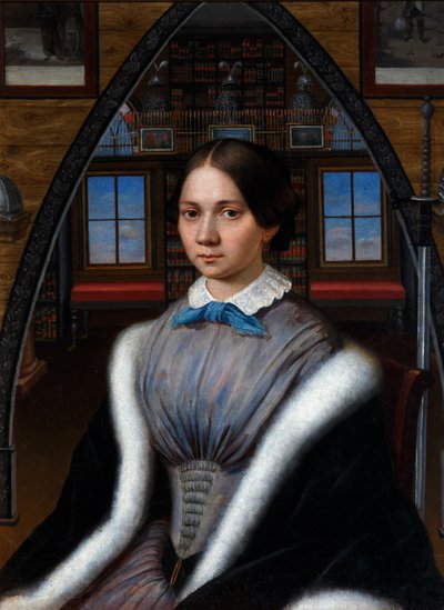 Portrait of Natalia Nikolaevna Korsakova by Unbekannt