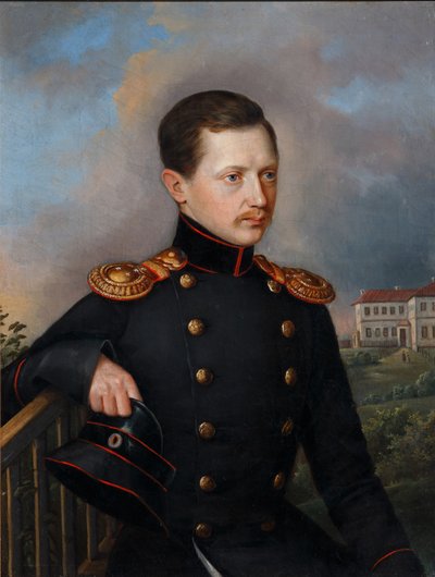 Portrait of Nikolai Semyonovich Korsakov by Unbekannt