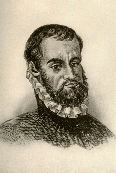 Portrait of Pedro Menendez de Aviles, Showing Spanish Dress by Unbekannt