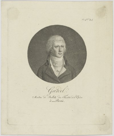 Portrait of Pierre-Gabriel Gardel (c. 1787) by Unbekannt