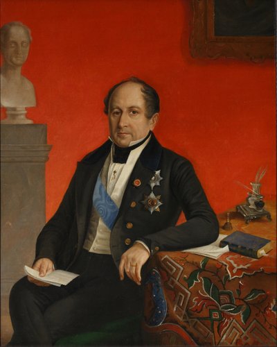 Portrait of Prince Alexander Nikolayevich Golitsyn by Unbekannt