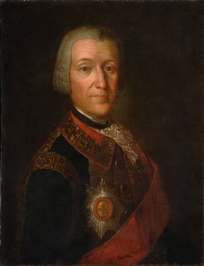 Portrait of Prince Fyodor Ivanovich Golitsyn, 1700-1759, 1750s by Unbekannt