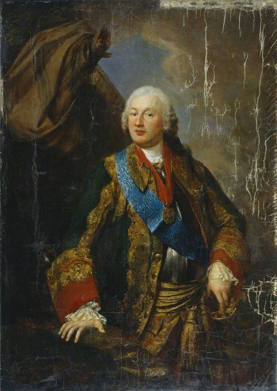 Portrait of Prince Mikhail Nikitich Volkonsky 1713-1788, Mid of the 18th century by Unbekannt