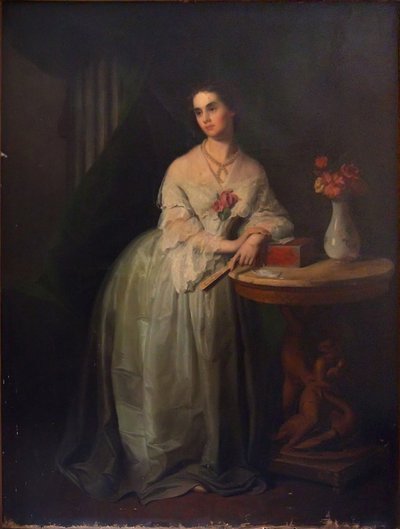 Portrait of Princess Nino Aleksandrovna Griboyedova née Chavchavadze by Unbekannt