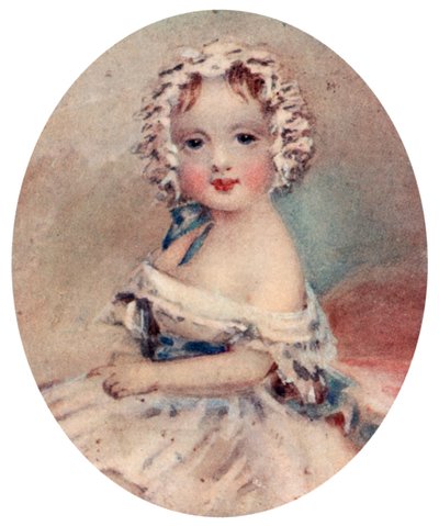 Portrait of Queen Victoria as a child, 19th century, 1913 by Unbekannt