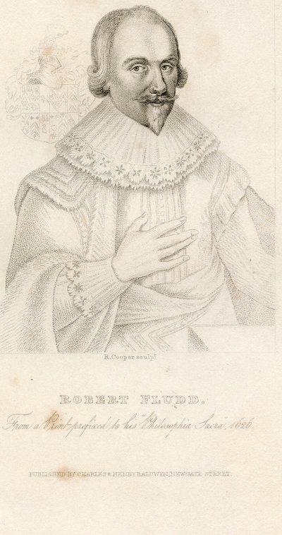 Portrait of Robert Fludd by Unbekannt