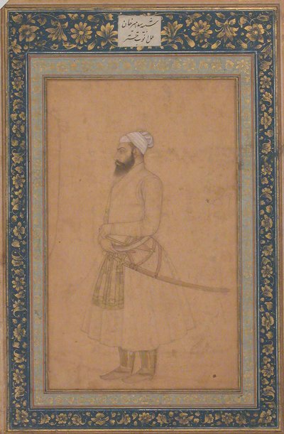 Portrait of Sayyid Amir Khan, Second Half 17th Century by Unbekannt