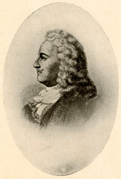 Portrait of Sieur de La Salle, showing French costume of his day by Unbekannt