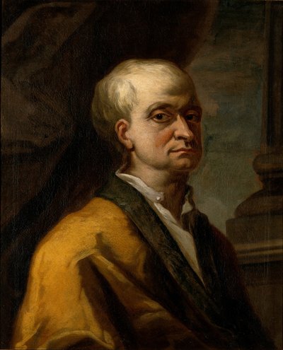 Portrait of Sir Isaac Newton 1642-1727, 1710 by Unbekannt