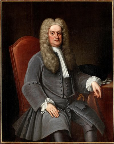 Portrait of Sir Isaac Newton by Unbekannt