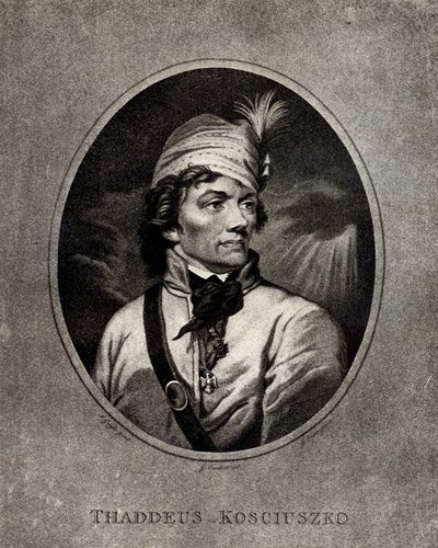 Portrait of Tadeusz Kosciuszko by Unbekannt