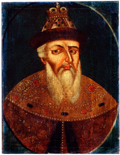 Portrait of Tsar Ivan IV the Terrible, Early 18th Century by Unbekannt