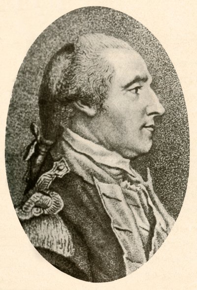 Portrait of Washington, Drawn from Life, Showing Hair in Pig Tail Queue, c1770, 1937 by Unbekannt