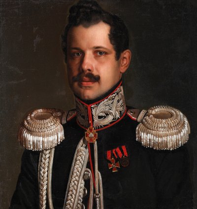 Portrait of Yuri Ignatievich Poznansky 1801-1878, c. 1830 by Unbekannt