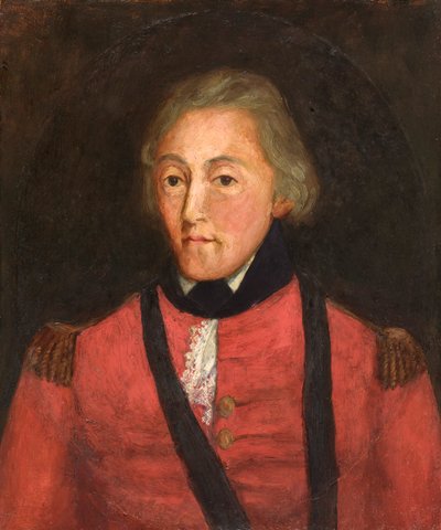Portrait of a Captain Melvill by Unbekannt