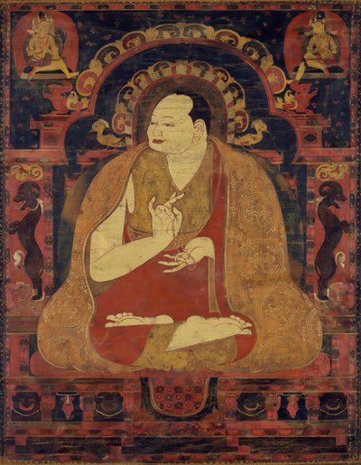 Portrait of a Lama, Possibly Dromton by Unbekannt