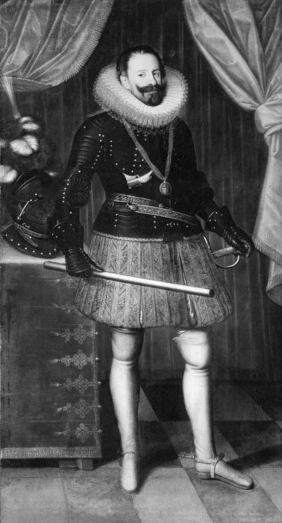 Portrait of a Man in Armor by Unbekannt