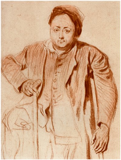 Portrait of a Man on Crutches, c1710 by Unbekannt