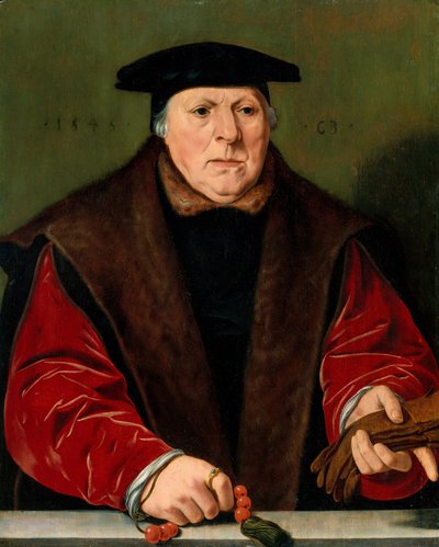 Portrait of a Man with a Rosary by Unbekannt