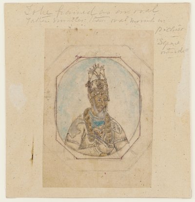 Portrait of a Mughal ruler by Unbekannt