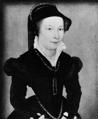 Portrait of a Widow by Unbekannt