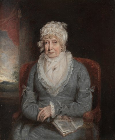 Portrait of a Woman Mrs. Ann Hivlyn by Unbekannt