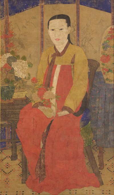 Portrait of a Woman by Unbekannt