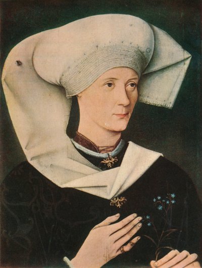 Portrait of a Woman of the Hofer Family by Unbekannt